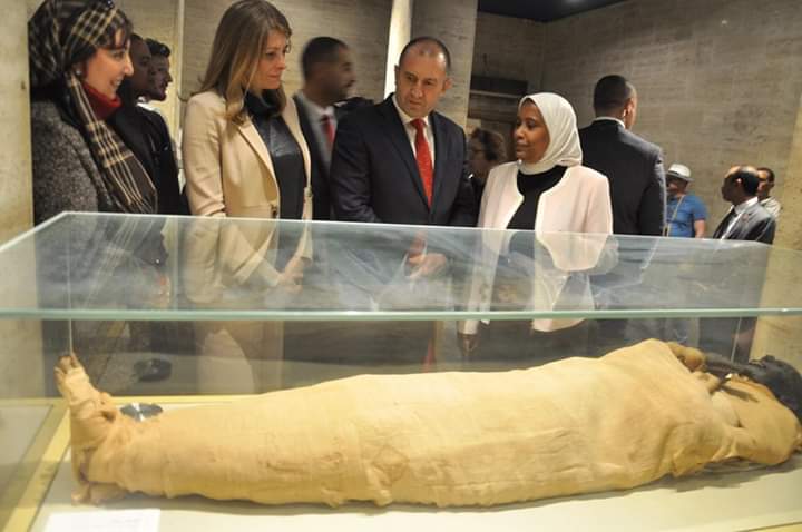 بالصور.. تفاصيل زيارة الرئيس البلغارى وزوجته قلعة صلاح الدين والمتحف المصري