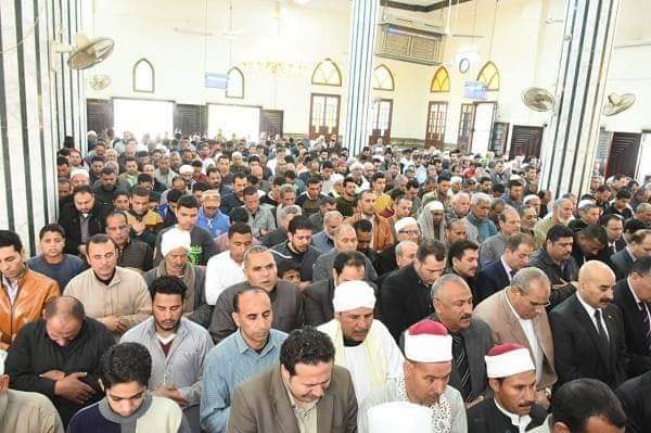 بالصور.. جنازة عسكرية لضابط شرطة بلبيس بالشرقيه