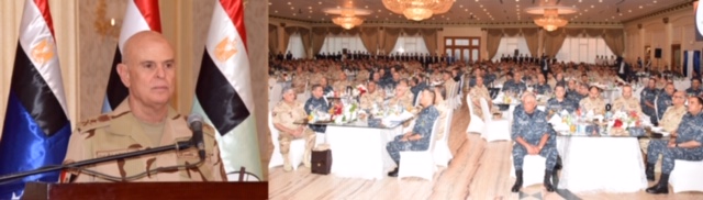 شاهد.. رئيس الأركان يشهد مراسم تدشين الفرقاطة المصرية الثانية "المعز" طراز جوويند