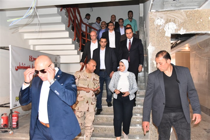 وزيرة الصحة توجه بسرعة إنهاء التجهيزات بمستشفى بور فؤاد العام تمهيدًا لتطبيق التأمين الصحي الجديد