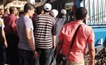 بالصور.. تعطل حركة قطارات 
