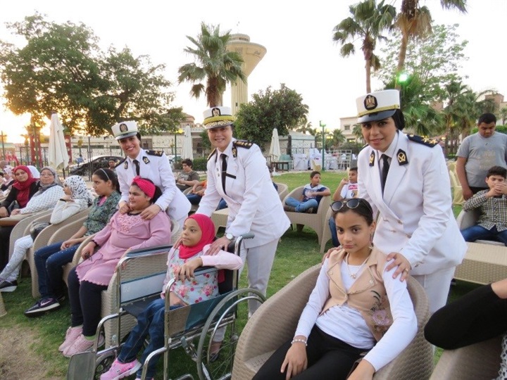 بالصور.. "الداخلية" تقيم حفل إفطار للأطفال الأيتام بإتحاد الشرطة الرياضى 