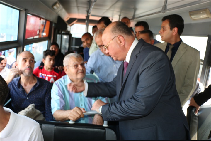 وزير التنمية المحلية ومحافظ القاهرة يتفقدان موقف عبد المنعم رياض