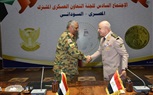 الفريق محمد فريد رئيس أركان حرب القوات المسلحة يلتقي رئيس الأركان المشتركة السودانية