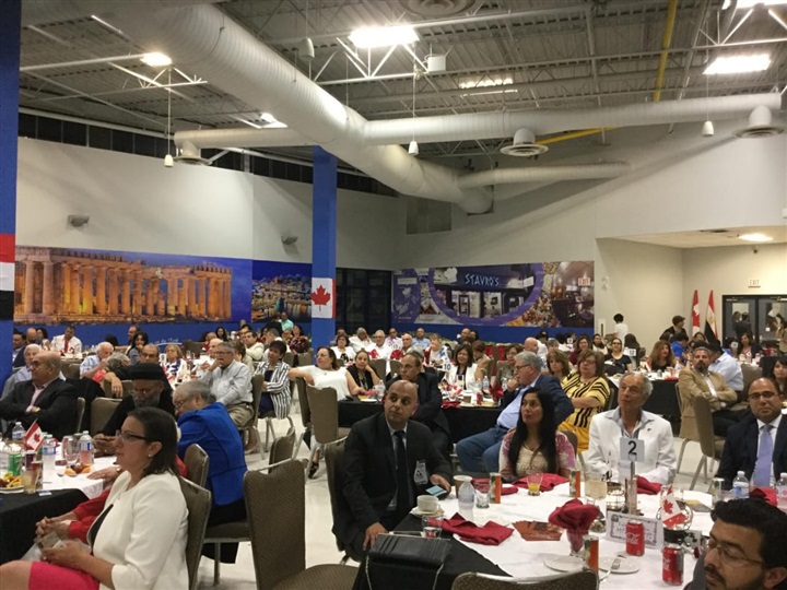 وزيرة الهجرة تزور المتحف المصري التعليمي بأونتاريو ومدرسة فيلوباتير كأول مدرسة بإدارة مصرية