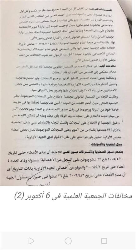 بالمستندات.. تربح وتزوير العمومية والتلاعب بالميزانية ومخالفات بالجملة من الجمعيات الأهلية