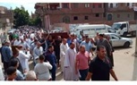 تشييع جنازة العالم المصرى الذى توفى بالمغرب فى كفر شكر 