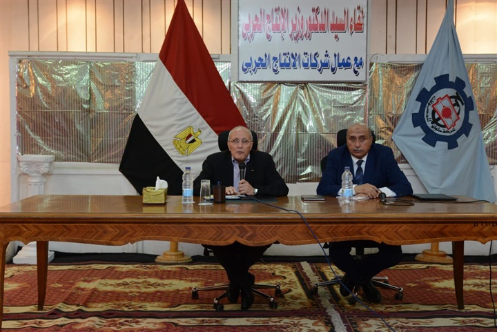 عمال الإنتاج الحربي يؤكدون التفافهم حول القيادة السياسية                                                                      