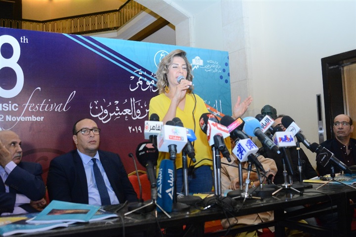 بالصور .. الموتمر الصحفي للمهرجان الموسيقي العربية
