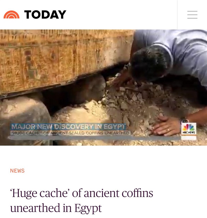 الإعلان عن خبيئة العساسيف يتصدر الصفحات الأولى للصحف ووكالات الأنباء العالمية