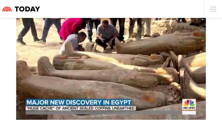 الإعلان عن خبيئة العساسيف يتصدر الصفحات الأولى للصحف ووكالات الأنباء العالمية