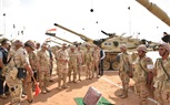 وزير الدفاع يشهد إجراءات التفتيش ورفع الكفاءة القتالية لإحدى تشكيلات المشاه الميكانيكى بالمنطقة المركزية