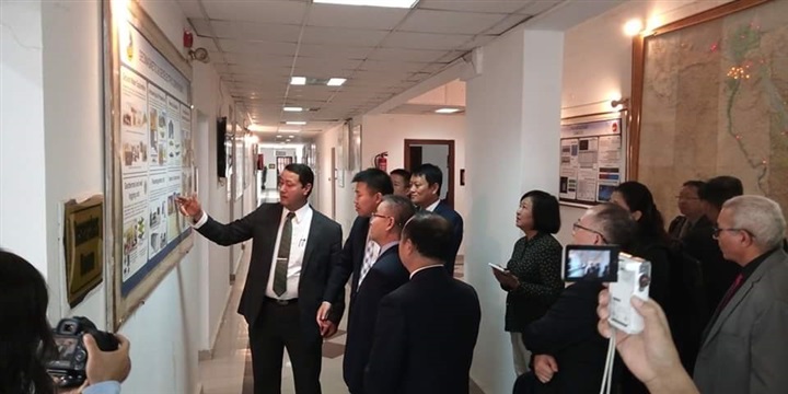 وضع حجر الأساس لمحطة رصد الأقمار الصناعية والحطام الفضائي بالليزر