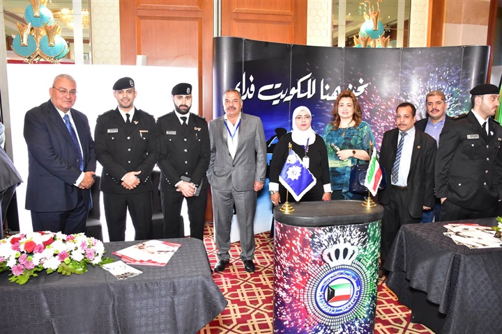 الفنانة أمل رزق تشيد بفعاليات الأسبوع الكويتي الـ12