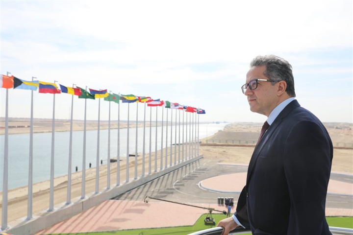 مشاركة وزير الآثار في الاحتفال بمرور 150 عام علي افتتاح قناة السويس 