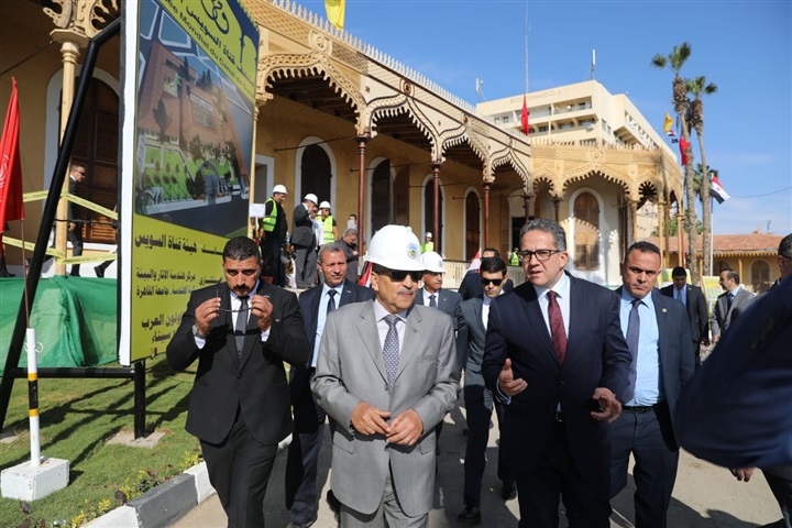 مشاركة وزير الآثار في الاحتفال بمرور 150 عام علي افتتاح قناة السويس 