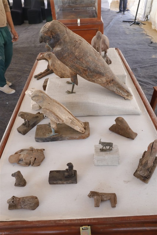 وزير الآثار يعلن عن كشف آثري جديد بمنطقة سقارة الآثرية