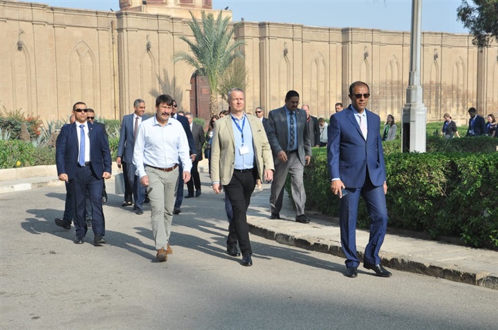 رئيس جمهورية المجر يزور قلعة صلاح الدين الإيوبي