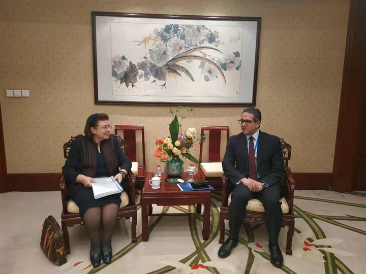 وزير الآثار ولقاءات ثنائية مع اليونان والصين بكين لمحاربة الإتجار في الآثار