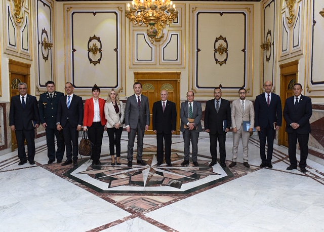 بالصور.. "العصار" يلتقي وزير دفاع جمهورية الجبل الأسود