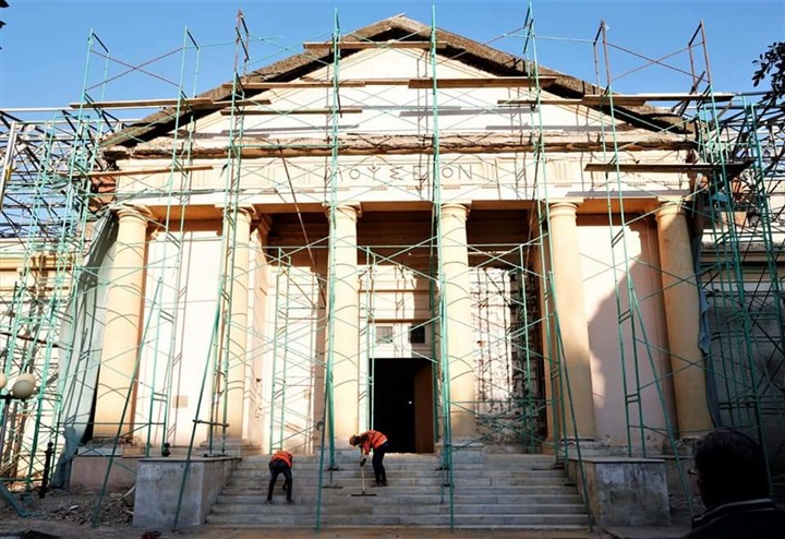 جولة وزير الآثار بالمعبد اليهودي وعدد من المتاحف الآثرية بمدينة الإسكندرية