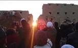 بالصور.. محافظ الأقصر يشهد تعامد الشمس على مقصورة قدس الأقداس بمعبد الكرنك