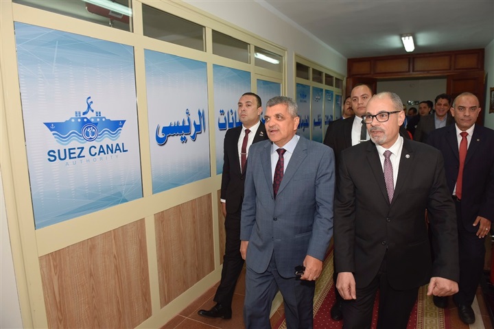 الفريق أسامة ربيع يشهد افتتاح مركز البيانات الرقمي الرئيسي بإدارة الاتصالات ونظم المعلومات بالإسماعيلية