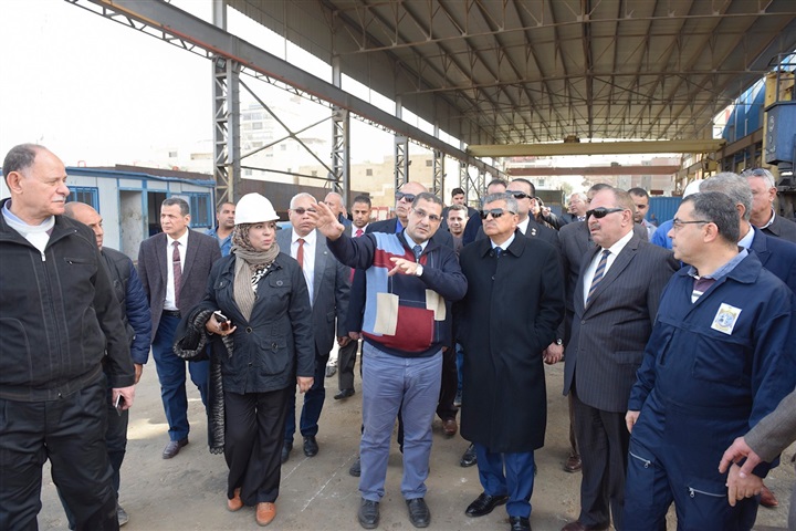  الفريق أسامة ربيع يشهد تدشين قاطرة الشهيد مصطفى محمود