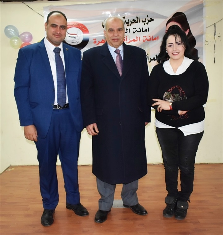 هند عاكف تزور مستشفي أبو الريش الياباني