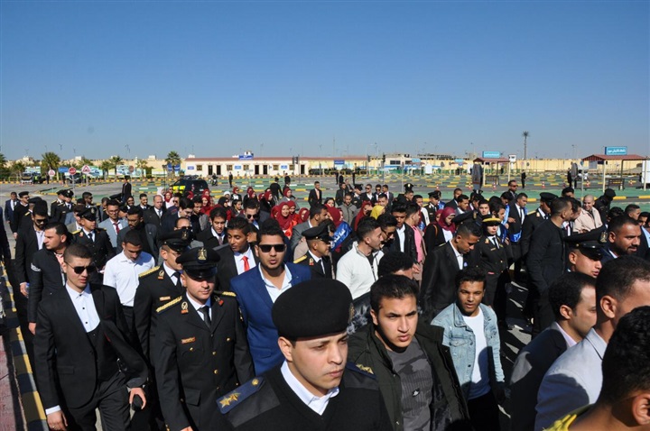 أكاديمية الشرطة تستقبل طلبة كليات الحقوق لتعريفهم بدورها فى تأهيل ضابط شرطة عصرى