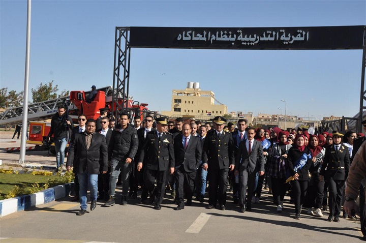 أكاديمية الشرطة تستقبل طلبة كليات الحقوق لتعريفهم بدورها فى تأهيل ضابط شرطة عصرى