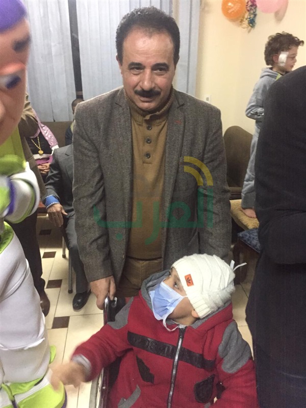 إرادة جيل تحتفل بالسنة الميلادية مع مئات الأطفال لمرضى السرطان المغتربين 