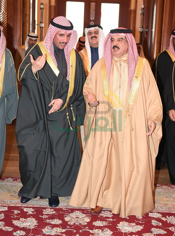 بالصور.. تفاصيل لقاء العاهل البحريني برئيس مجلس الأمة الكويتي