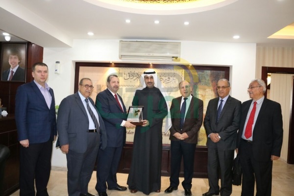 "المطيري" يؤكدعلى أهمية التعاون بين المنظمة وغرفة صناعة الأردن