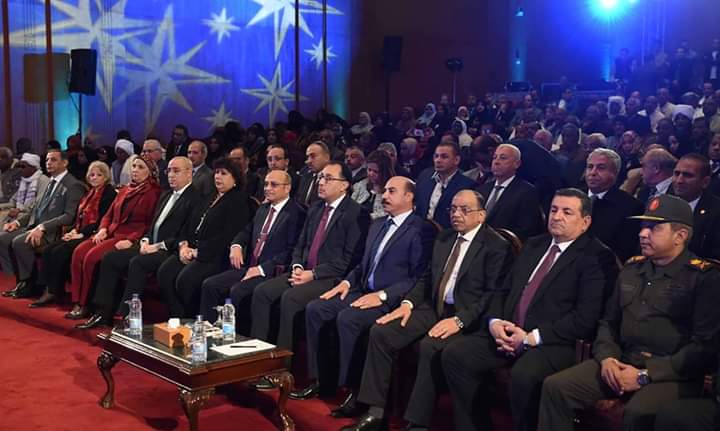 إحتفالية تسليم تعويضات أهالى النوبة بحضور رئيس مجلس الوزراء