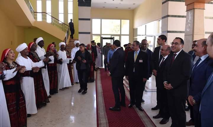 إحتفالية تسليم تعويضات أهالى النوبة بحضور رئيس مجلس الوزراء