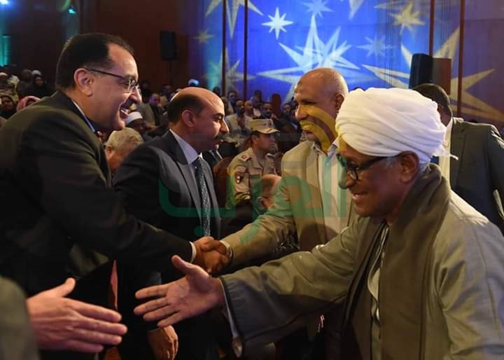 إحتفالية تسليم تعويضات أهالى النوبة بحضور رئيس مجلس الوزراء