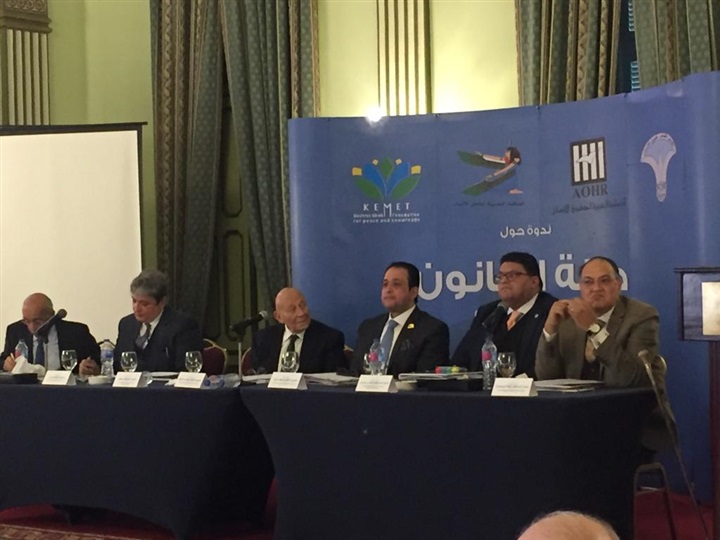 بالصور..علاء عابد: الدولة تكفلت بحماية حقوق الإنسان والعفو الرئاسى أكبر دليل 