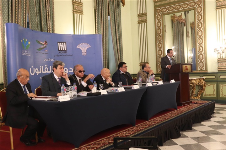 بالصور..علاء عابد: الدولة تكفلت بحماية حقوق الإنسان والعفو الرئاسى أكبر دليل 