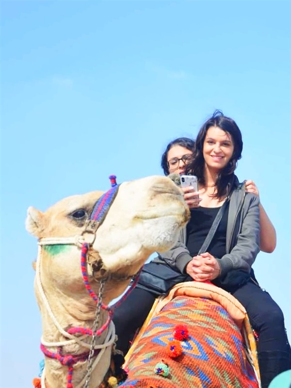 وفد شبابي من أبناء المصريين بالخارج يزور أهرامات الجيزة والمتحف المصري 