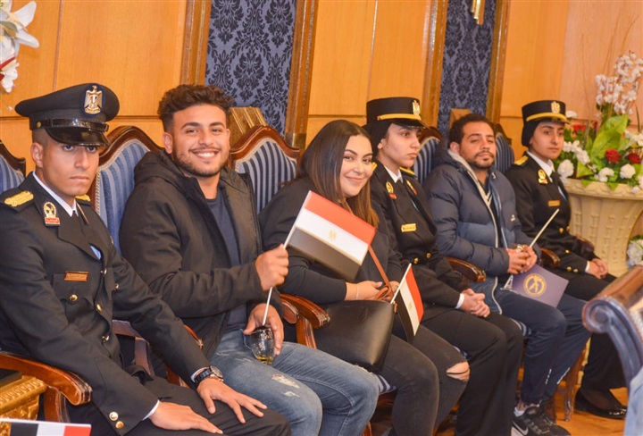 أكاديمية الشرطة تستقبل وفد شبابي من أبناء الجيل الثاني والثالث المصريين في بالخارج في حضور السفيرة نبيلة مكرم