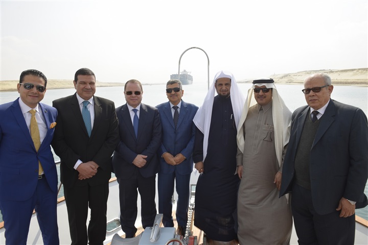 للتعرف على مستجدات التنمية في منطقة القناة.. الفريق أسامة ربيع يستقبل النائب العام المستشار حماده الصاوي والنائب العام السعودي الشيخ سعود بن عبد الله المعجب   