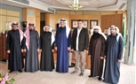 السفير أسامة نقلي يلتقي وفد هيئة حقوق الإنسان السعودي الذي يزور القاهرة حاليًا