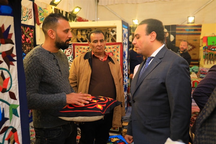  بالصور.. التضامن تفتتح معرض ديارنا بالاقصر