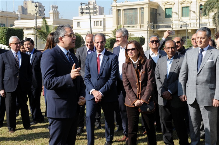 سفراء 40 دولة أجنبية في مصر يزورون قصر عابدين