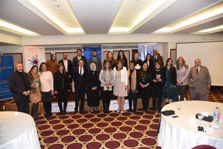 بالصور.. روتاري كايرو رويال يناقش تأثير الثقافة والمجتمع المدني على الأجيال الجديدة