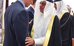 المستشار الحمر ينقل تعازي ملك البحرين إلى أسرة الرئيس الأسبق حسني مبارك