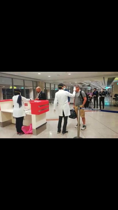 المطارات المصرية ترفع درجات الاستعداد القصوى لمواجهة فيروس كورونا المستجد