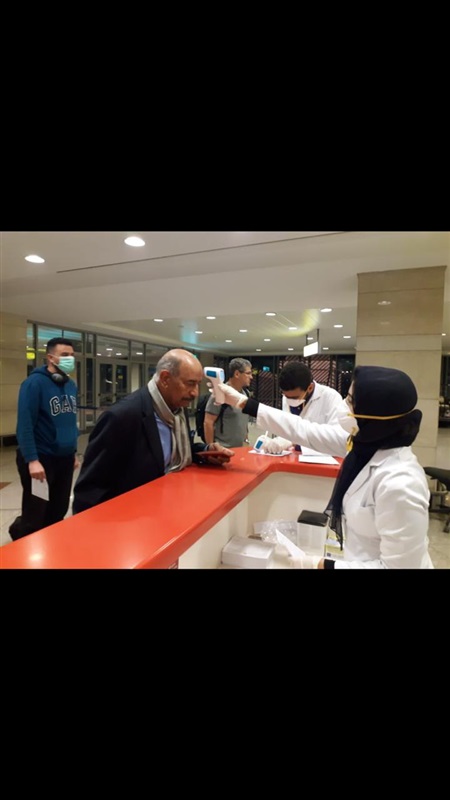 المطارات المصرية ترفع درجات الاستعداد القصوى لمواجهة فيروس كورونا المستجد