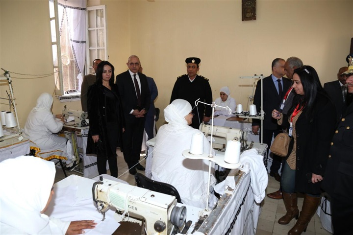 قطاع السجون يستقبل وفداً من المراسلين الأجانب ومسئولى المنظمات الحقوقية